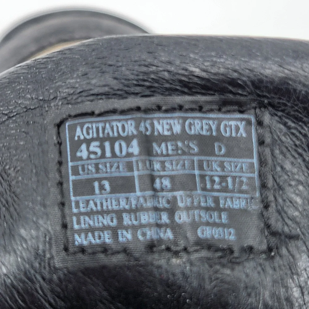 Danner Agitator 45 GTX Hiking Shoes Mens 13‎ Gore Tex Trail Outdoor Brown Gray
